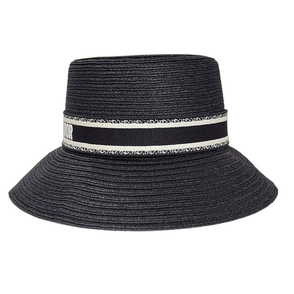 DIOR/ChristianDior - Plant fiber (hemp) Cotton Polyethylene Hat 485-081125 - Picture 2 of 6